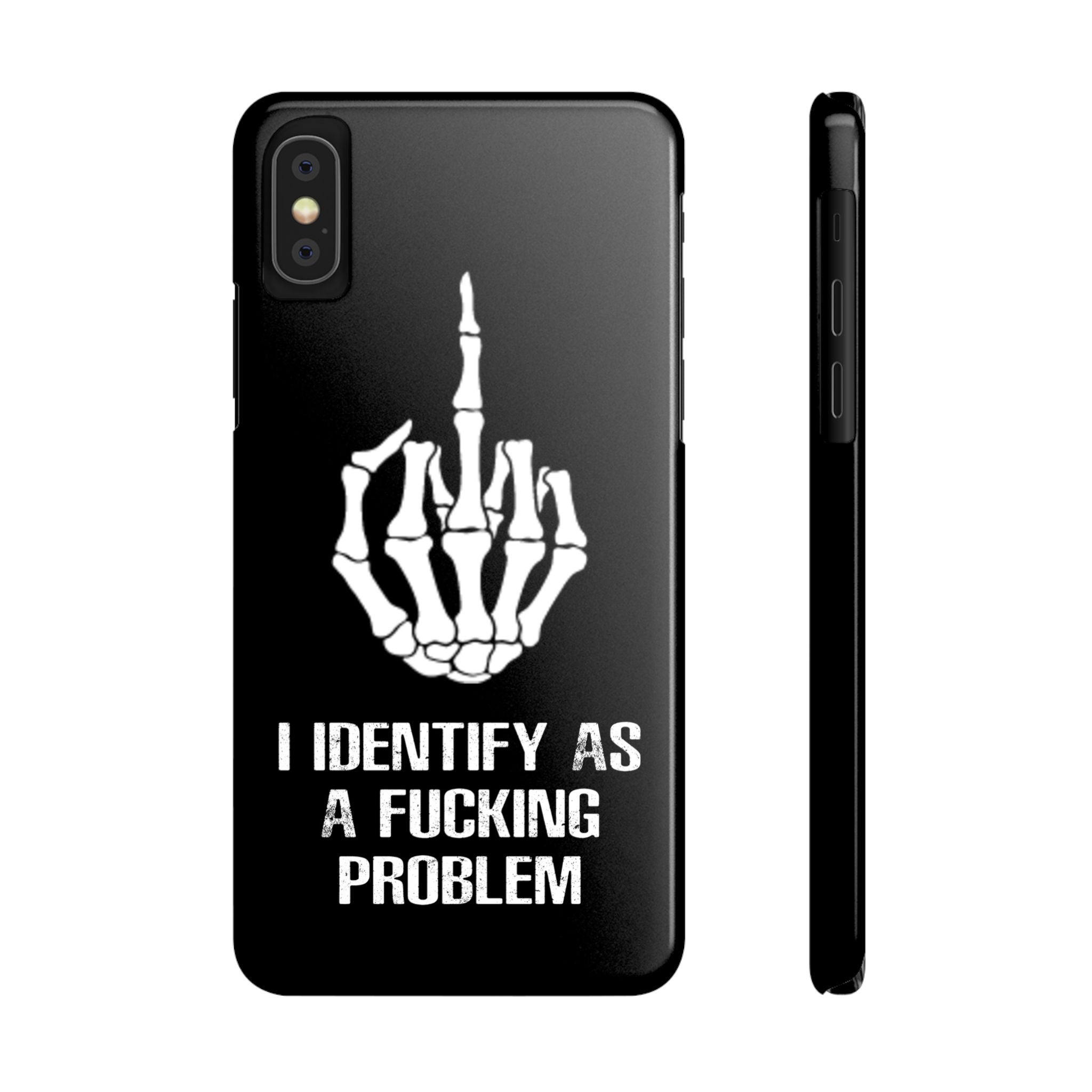 Problematic Identity iPhone Slim Case