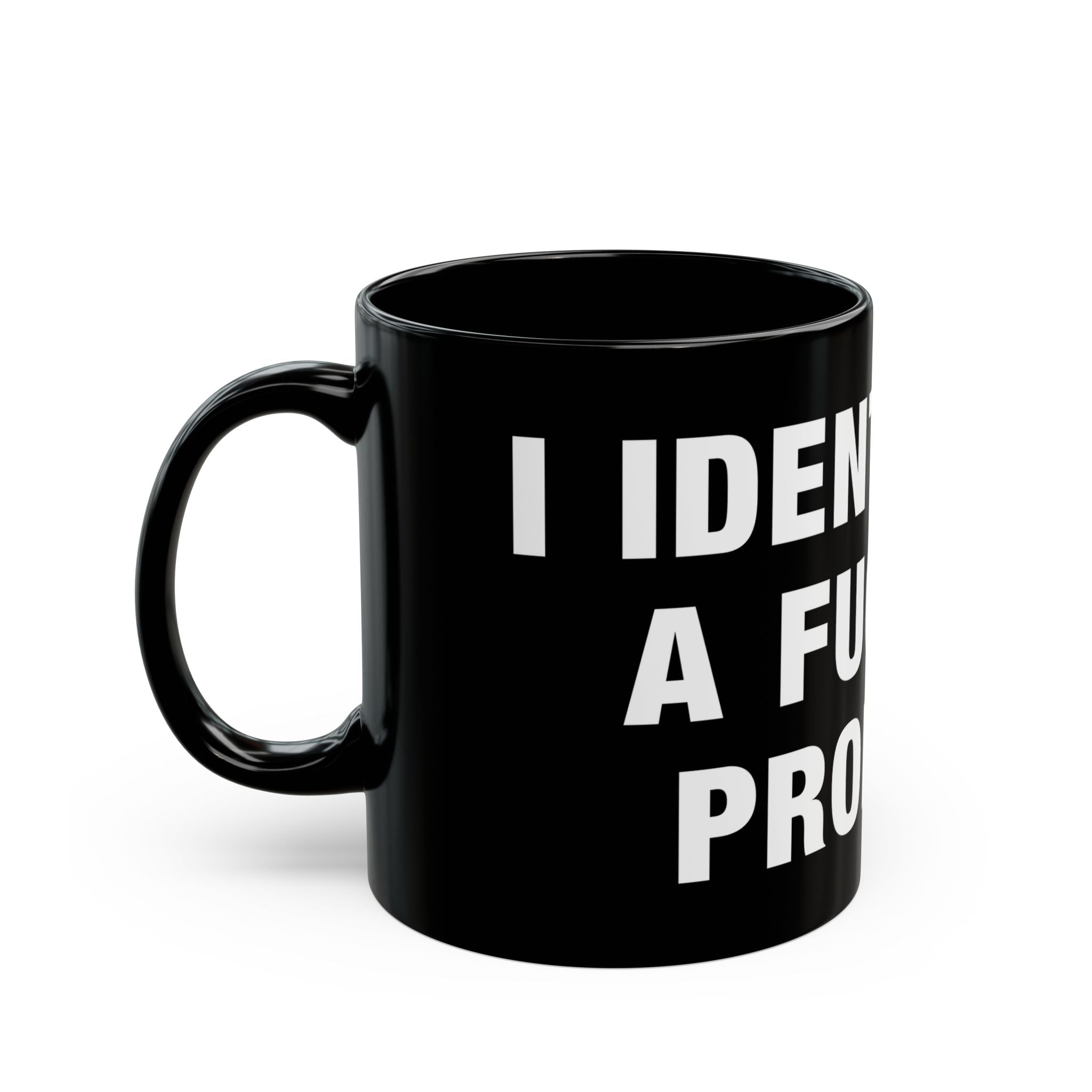 Problematic Identity Black Mug (11/15 oz options)