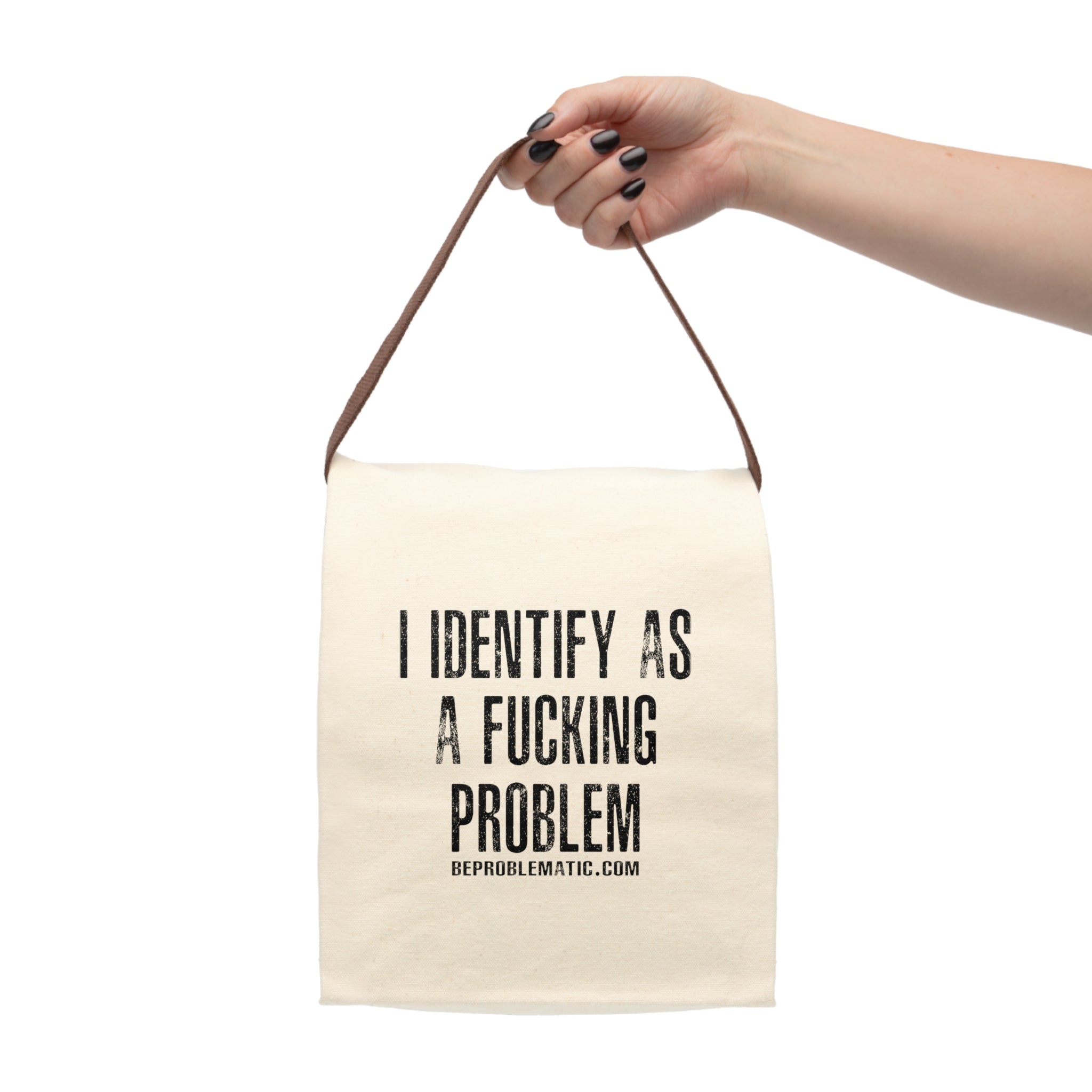 Problematic Identity Canvas Lunch Bag