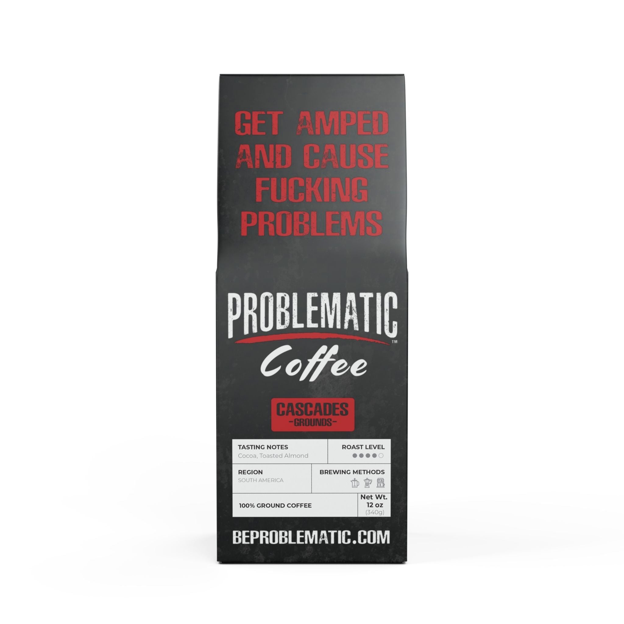 Problematic Coffee Cascades Blend (Medium-Dark Roast)