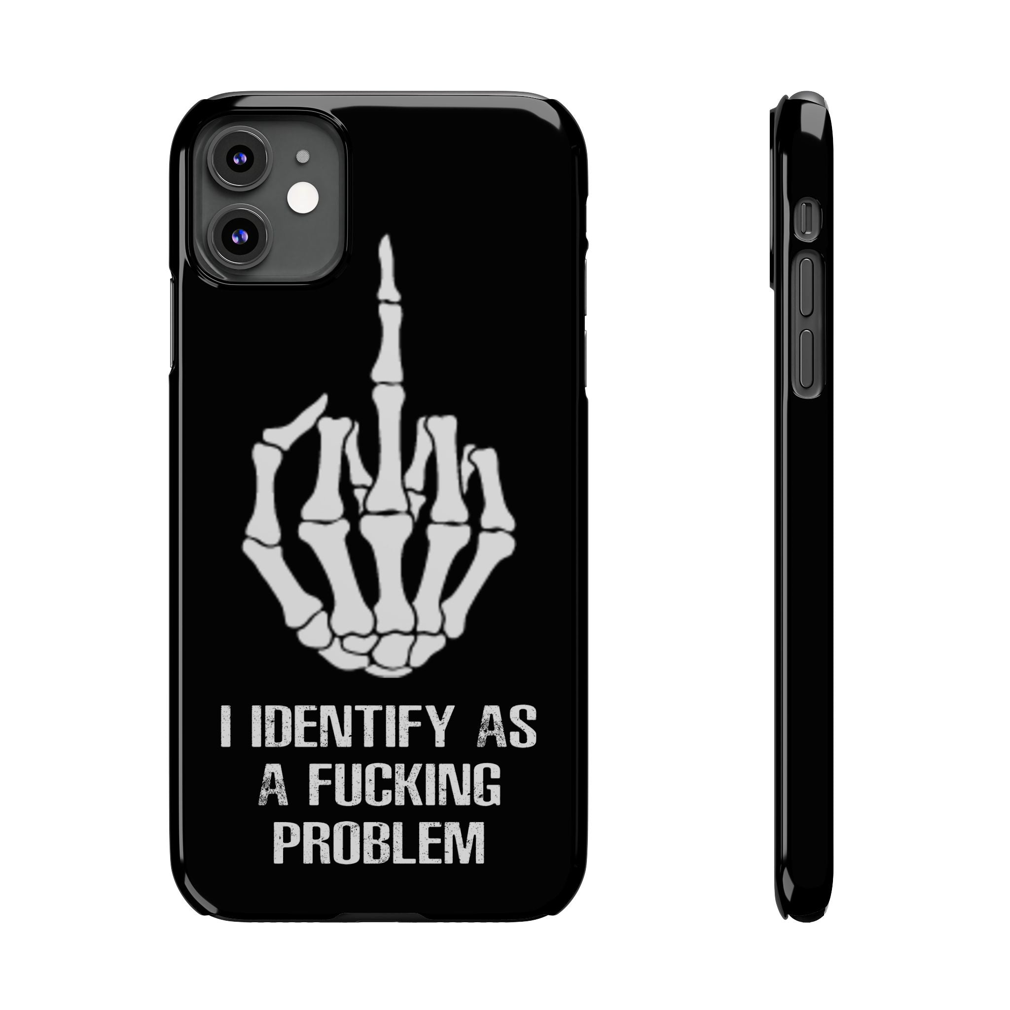 Problematic Identity iPhone Slim Case