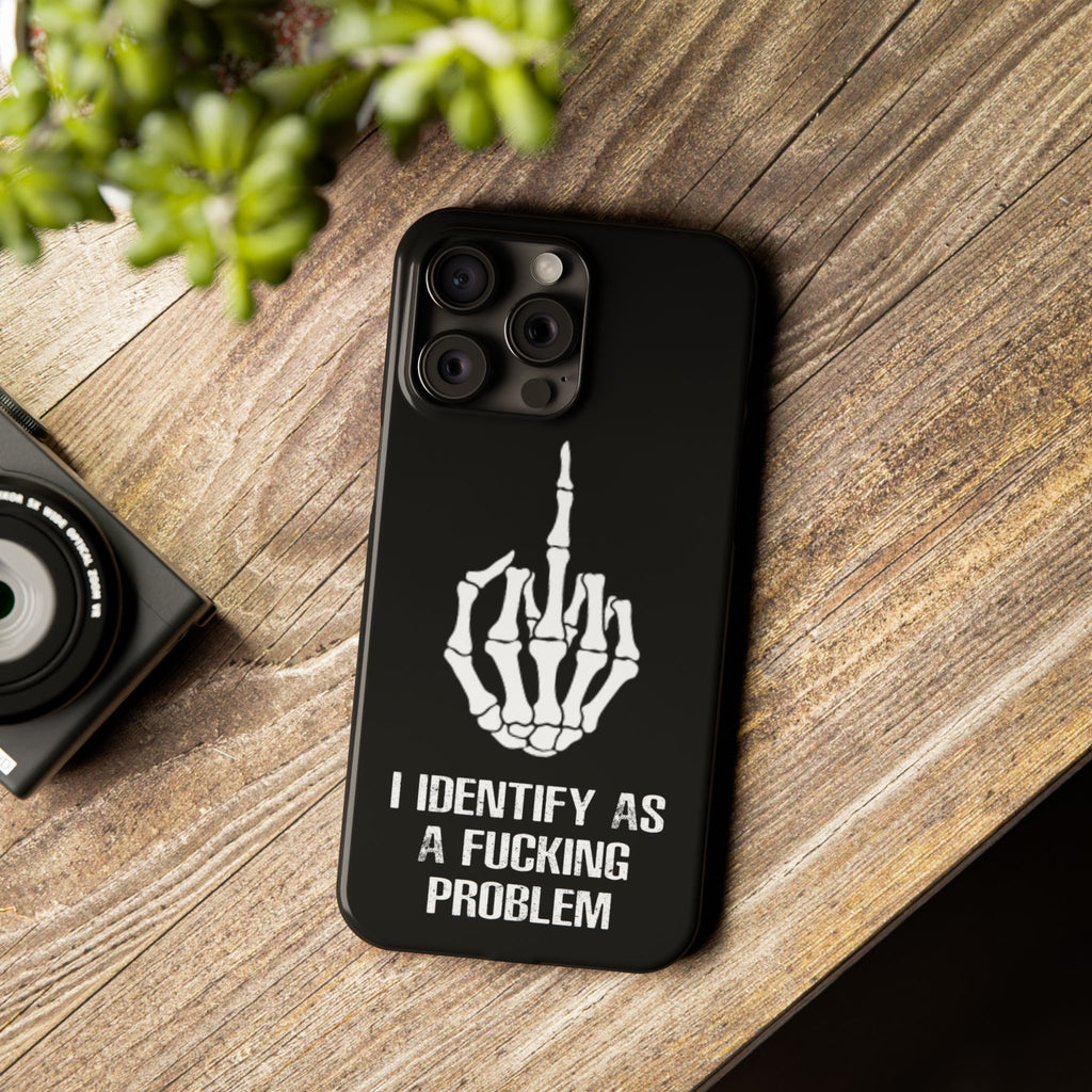 Problematic Identity iPhone Slim Case