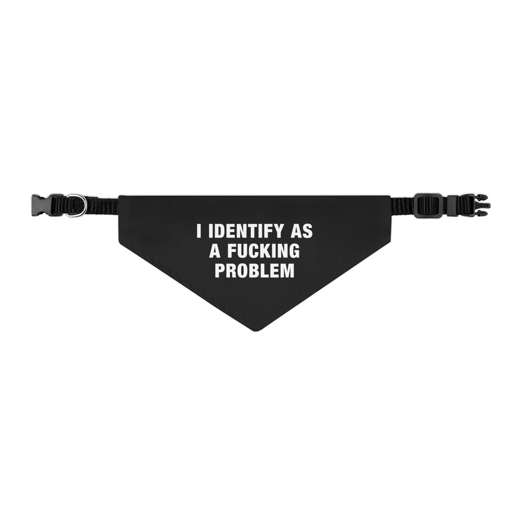 Problematic Identity Pet Bandana Collar