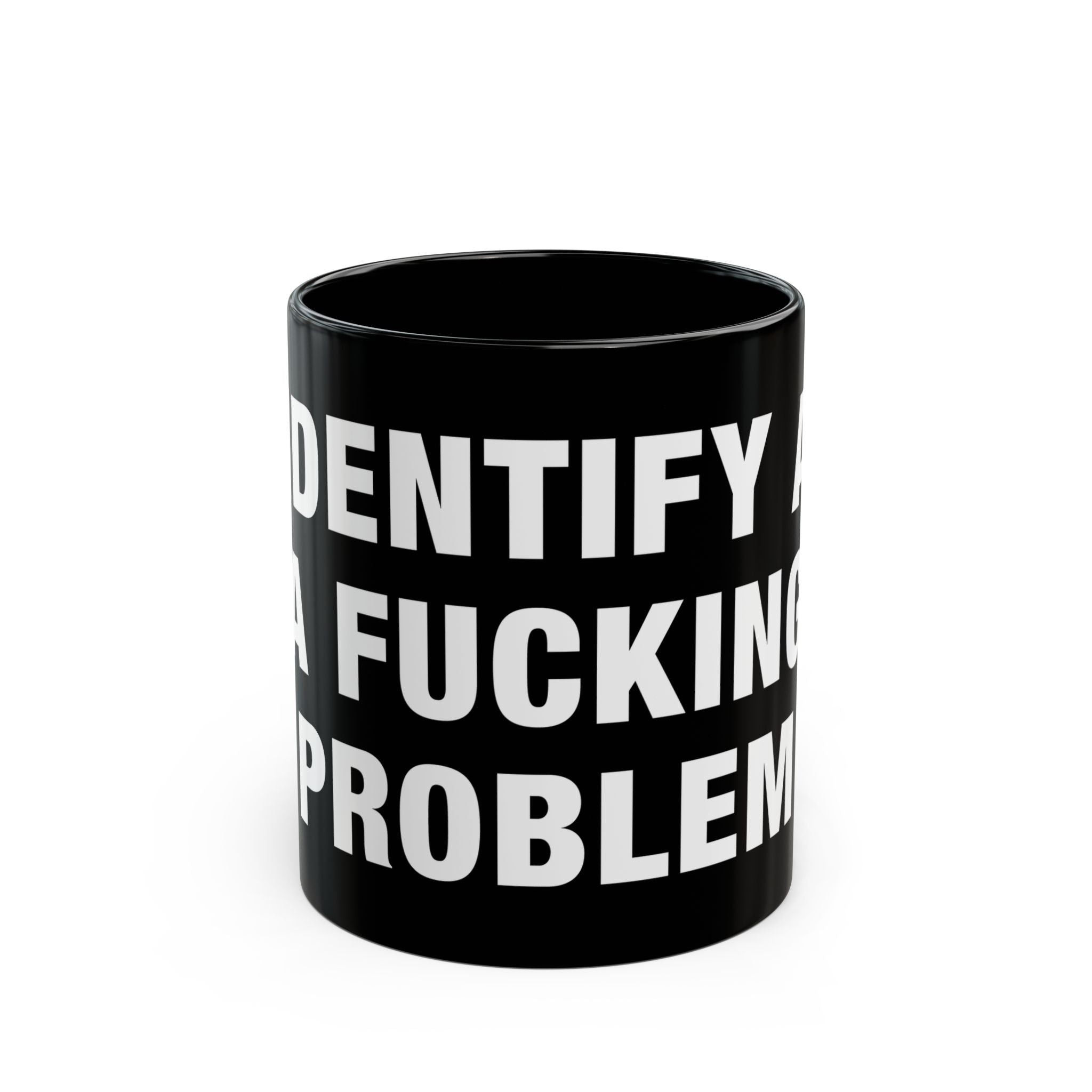 Problematic Identity Black Mug (11/15 oz options)