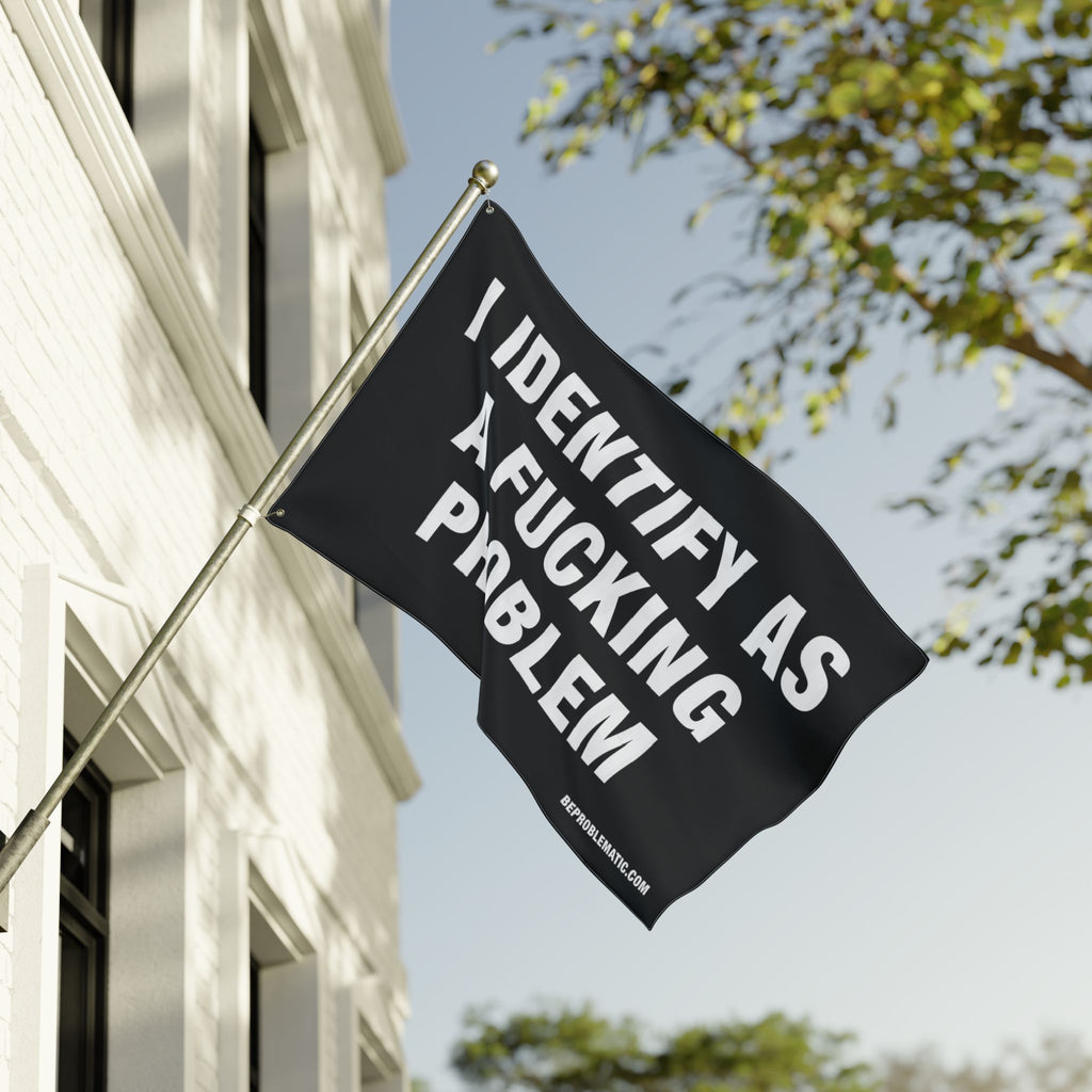 Problematic Identity Double-Sided Flag