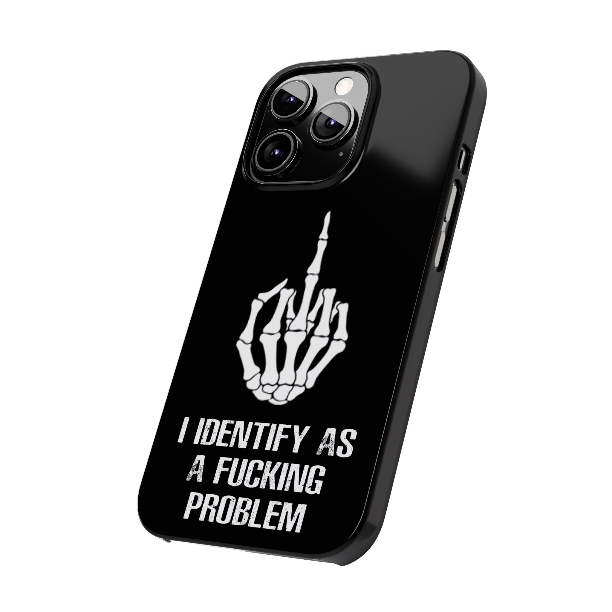 Problematic Identity iPhone Slim Case