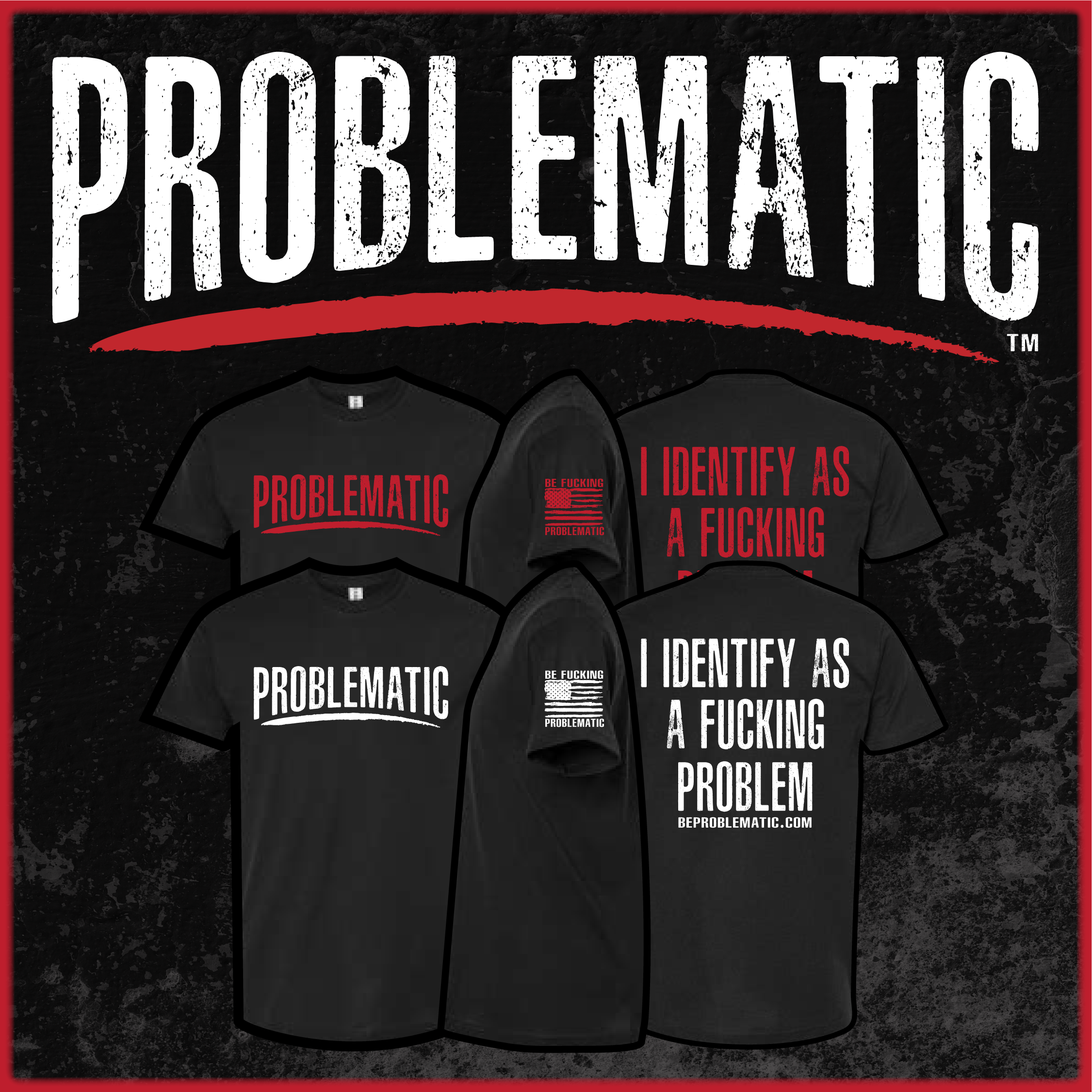 Problematic Identity Flagship Tee