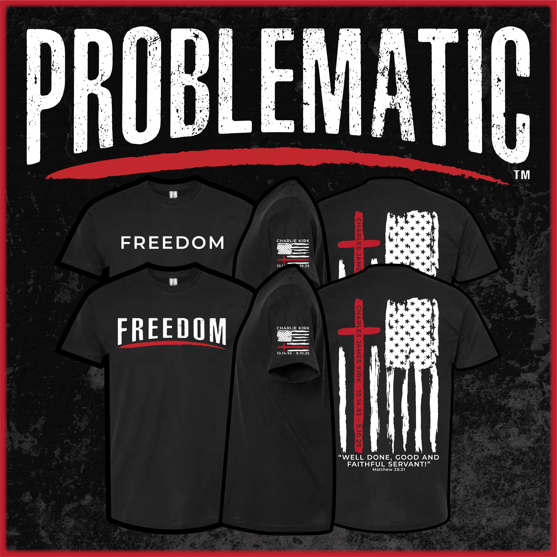 Charlie Kirk Tribute Shirt