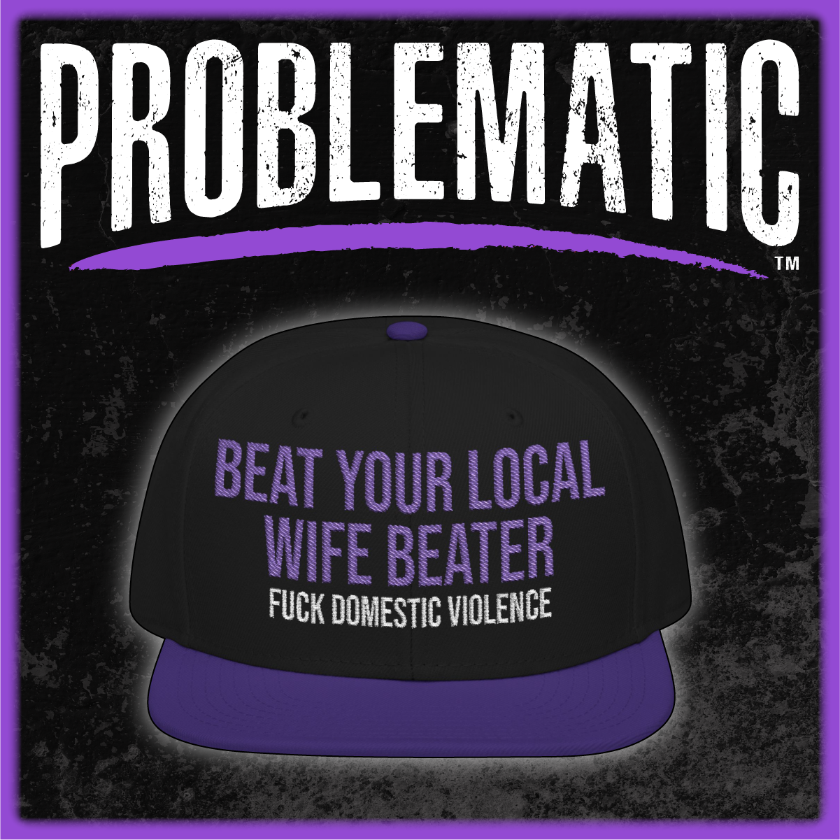 Beat Your Local Wife Beater Otto Snapback Hat